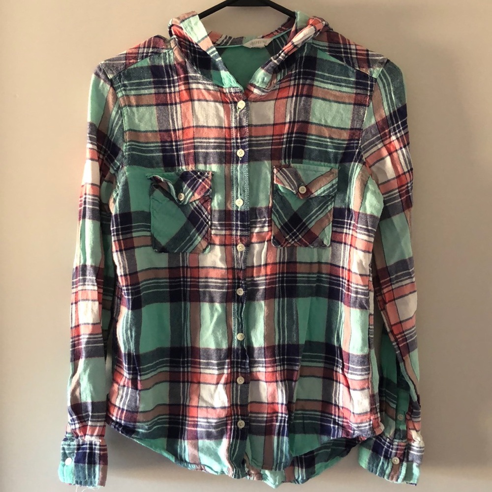 Pink & Blue Flannel